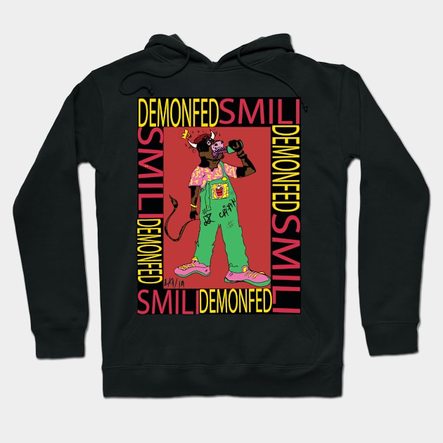 Demonfed & SMILI Collab Hoodie by DemonFed